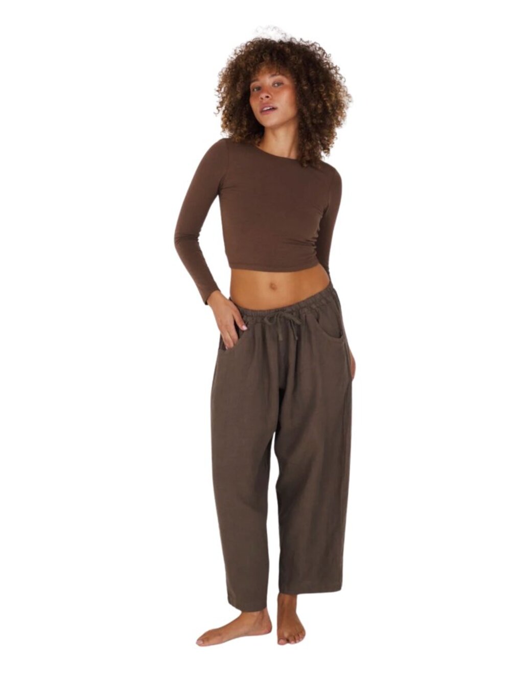 Sokoi Linen Laurel Pants Small - Picture 4 of 5